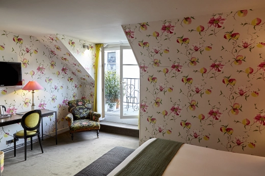 Chambre Avec Balcon - Hotel du Danube Paris