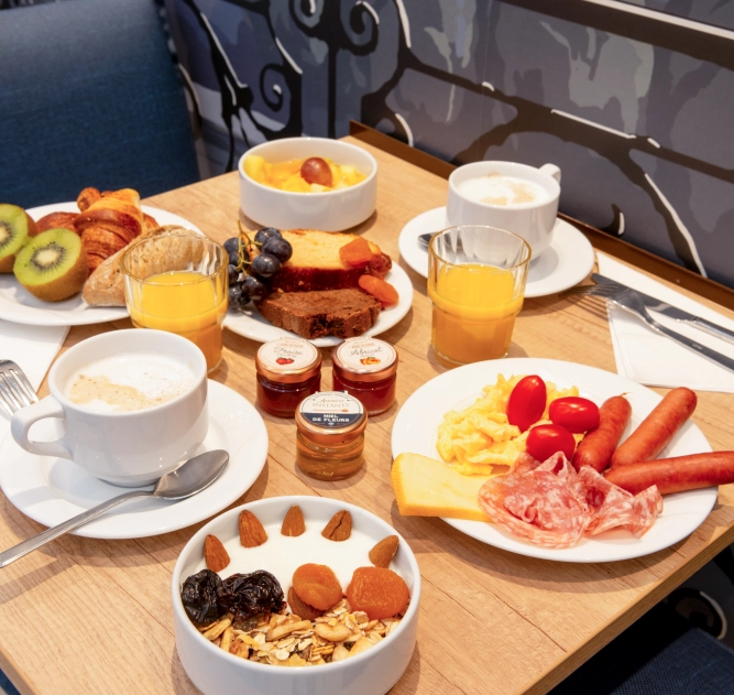 Hôtel Helussi - petit déjeuner