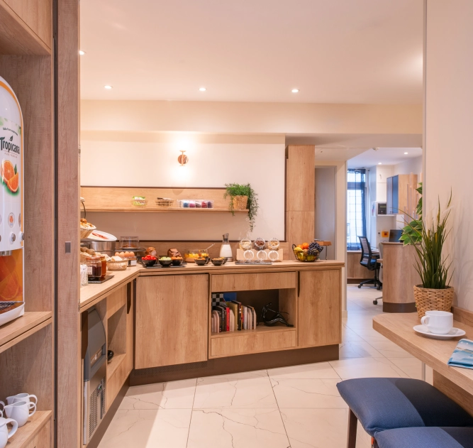 Hôtel Helussi - petit déjeuner