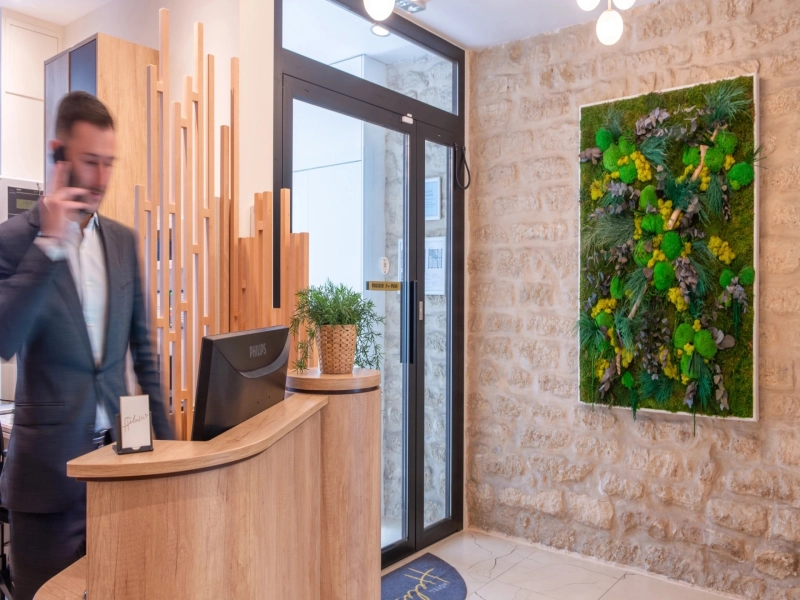 Hôtel Helussi - reception