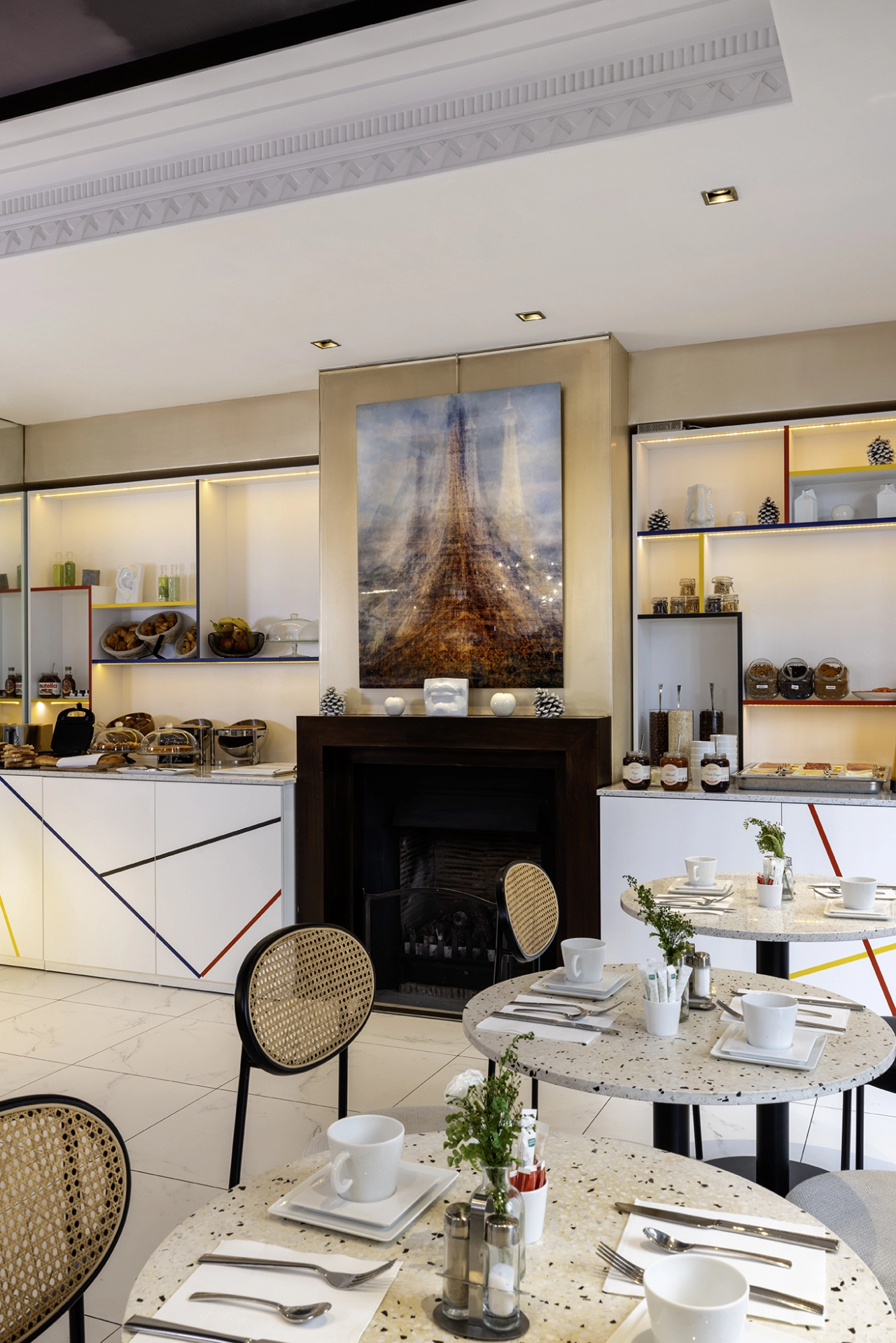 Hôtel 7 Eiffel - Desayuno