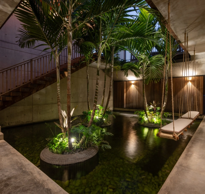 Le Manoir Voltaire - Bassins japonais