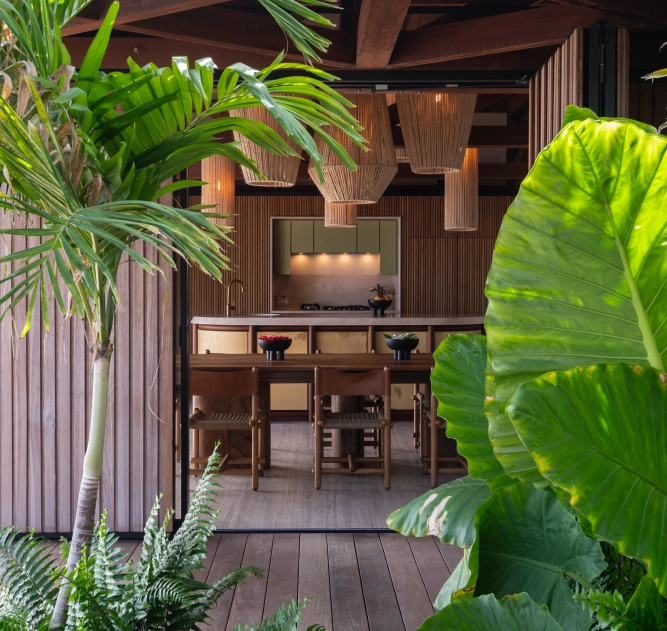 Le Manoir Voltaire - Living & Kitchen