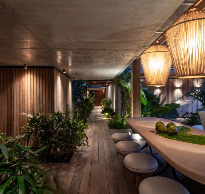 Le Manoir Voltaire - Living & Kitchen