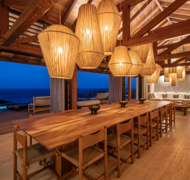 Le Manoir Voltaire - Living & Kitchen