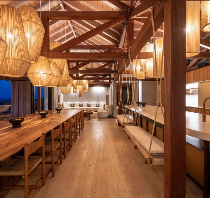 Le Manoir Voltaire - Living & Kitchen