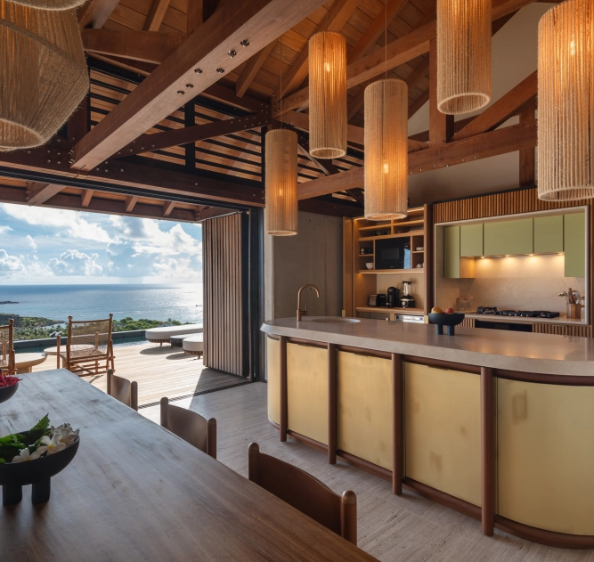 Le Manoir Voltaire - Séjour & Cuisine