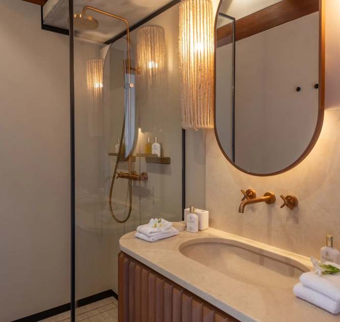 Le Manoir Voltaire - Salle de bain