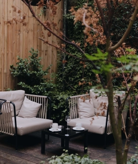 LAZ’ Hotel Spa Urbain - patio