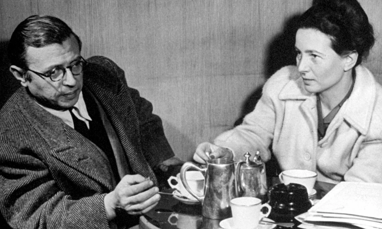 Simone de Beauvoir et Jean-Paul Sartre